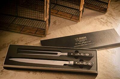 I.O. SHEN MasterGrade Carving Knife and Fork Set #2024