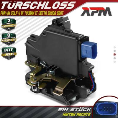 Türschloss Stellmotor Hinten Rechts für VW Golf V 5 4 Golf Plus Jetta V 4 Touran