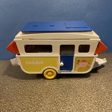 Vintage Hasbro Weebles Romper Room Pop-Up Camper Toy Used Missing Pieces