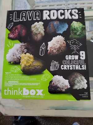NEW Think Box Crystal Lava Rocks and Accessories
