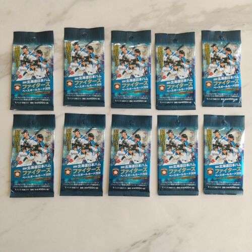 BBM Hokkaido Nippon Ham Fighters Baseball Cards 2020 10 Packs  - Picture 1 of 6