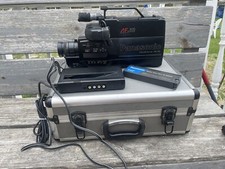 Panasonic AF X6 CCD OmniMovie VHS Camcorder w Case Parts Or Repair Sold As Is