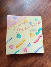 Vintage Hallmark Hearts Sweet Memories SCRAPBOOK Photograph Sticker Album 80's