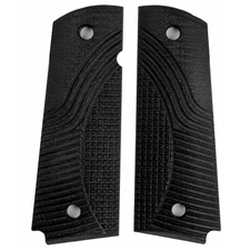 1911 Tactical Eclipse Grips Black G10 Full Size Compact Springfield EMP PT1911