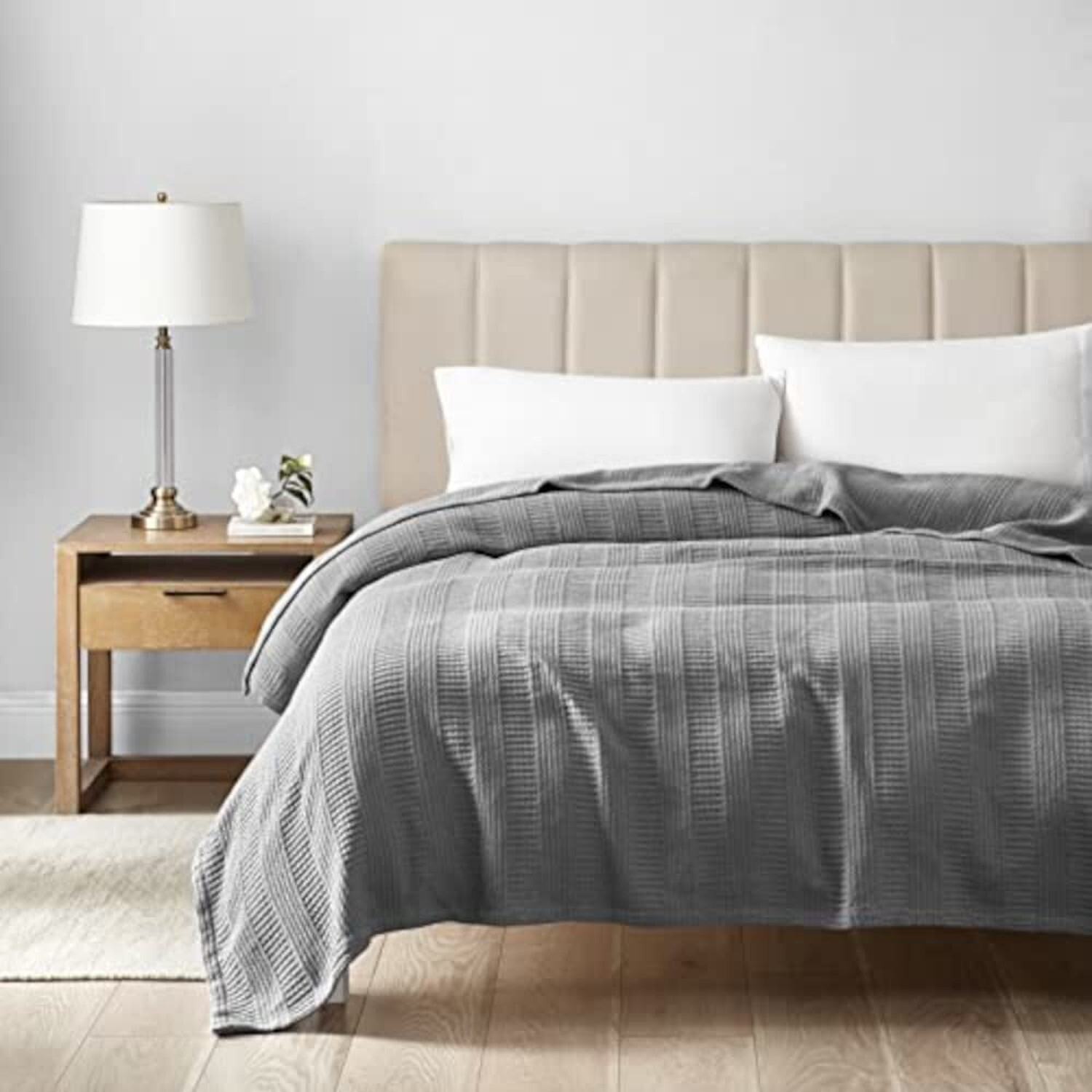 Nautica - Queen Blanket, Soft Cotton Bedding, Ideal Home Decor for All Season...