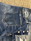 Dsquared2 Men’s Stonewashed Tapered Slim- Cut Jeans, Size 50, Blue — photo 7