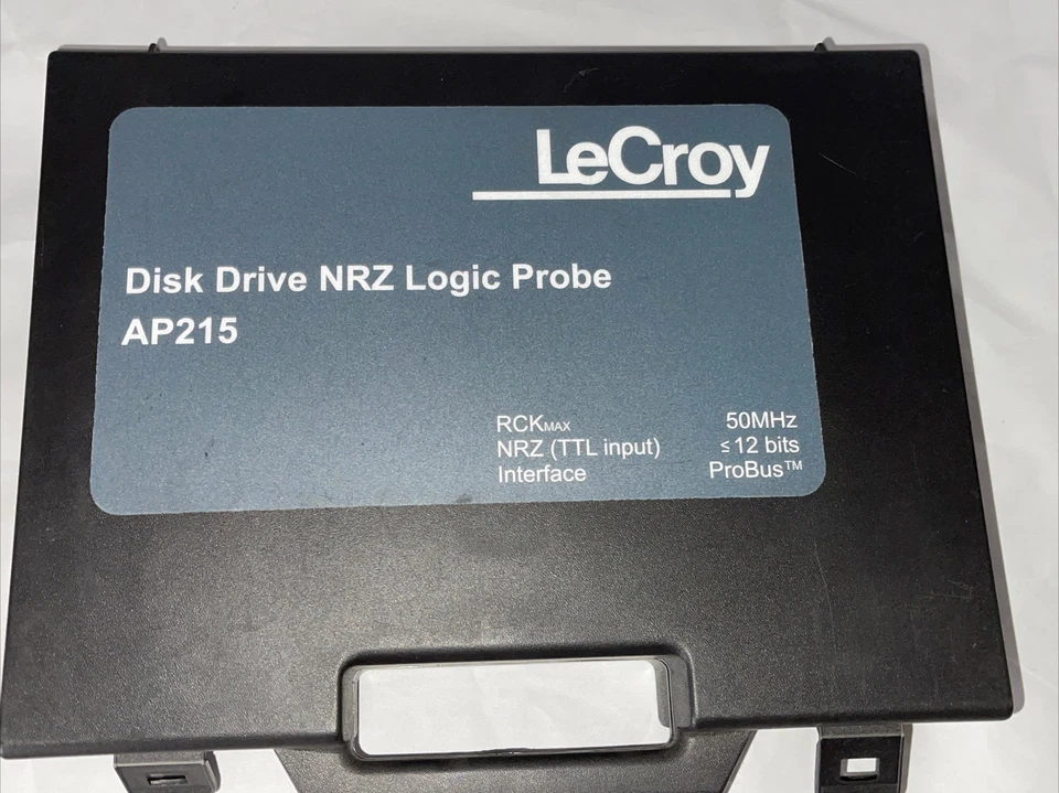 Unidad de disco Lecroy AP215 NRZ sonda lógica con caja y accesorios Foto 2 de 4