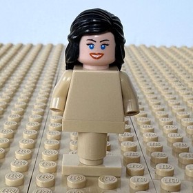 LEGO Indiana Jones, Raiders Ark: Marion Ravenwood HEAD + HAIR iaj036, 7195, 2009