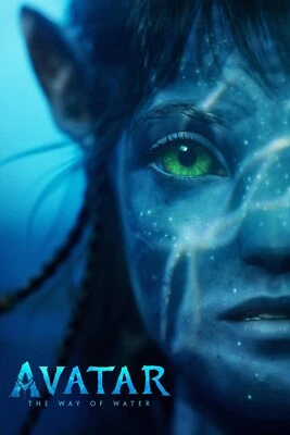 2022 Avatar The Way Of Water Movie Poster 11X17 James Cameron Sully Neytiri 🍿