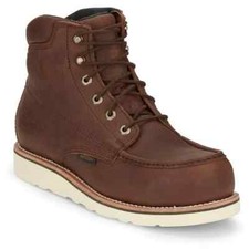 Chippewa Boots Edge Walker 6" Waterproof | Color Black (25342) Size 8D
