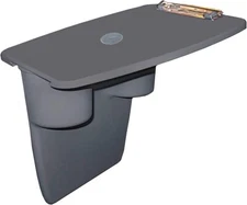 Portable Car Desk with Removable Clipboard/Drink Holders