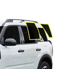 Precut Rear Windows Nano Ceramic Window Tint Film Kit Fits Ford Bronco Sport