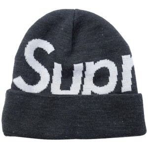 supreme beanie gray