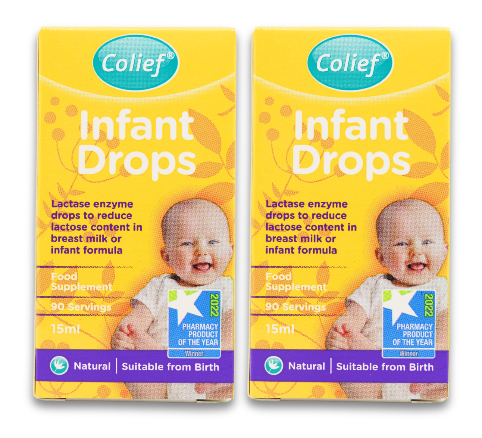 Colief Infant Drops 15ml | Colic Relief X 2