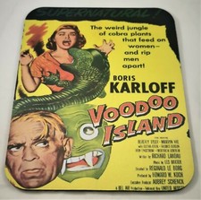 Horror Movie Computer Mouse Pad 1/4th or 1/8th Inch Thick Horror