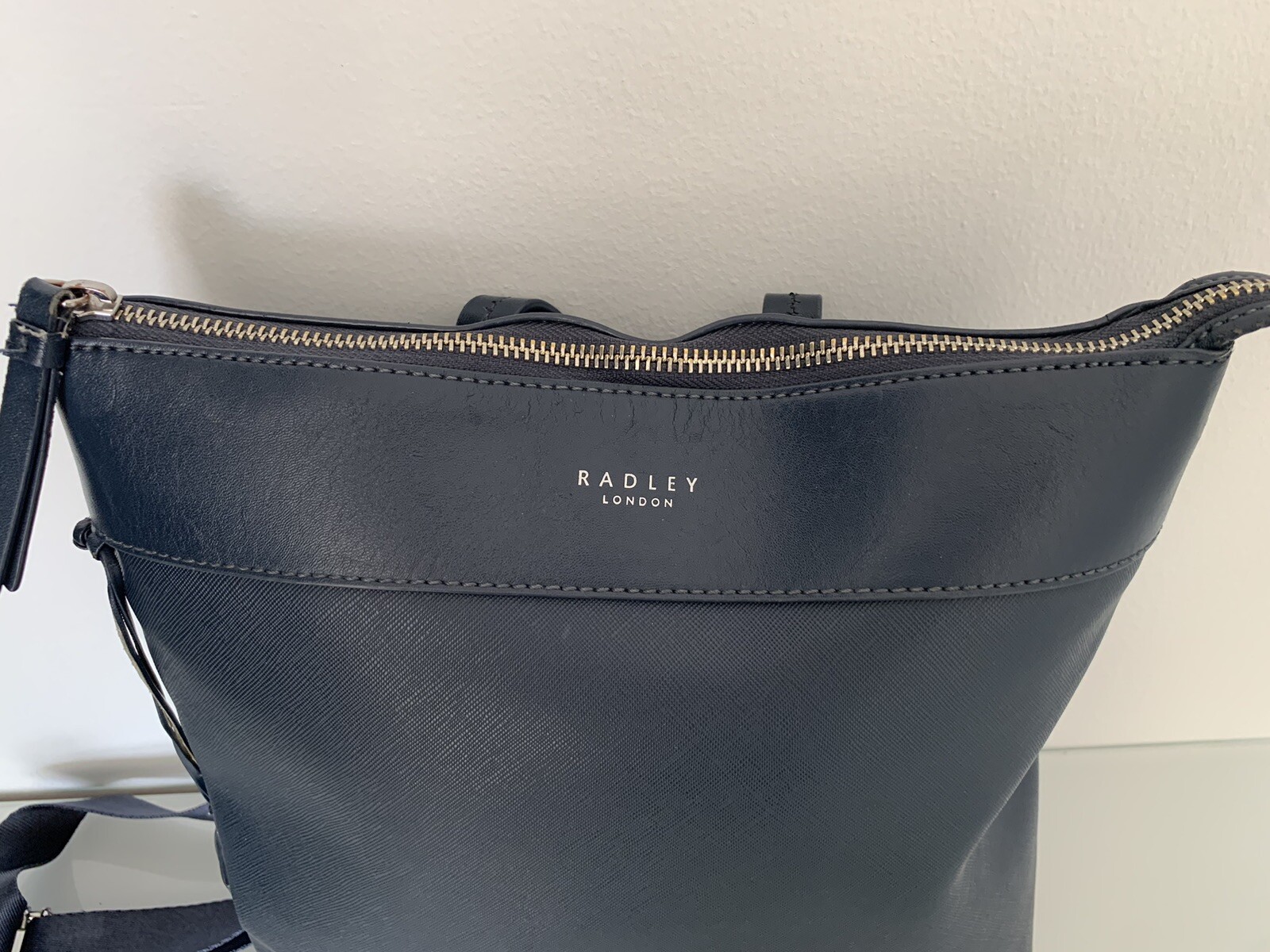 RADLEY Essex Road Responsible Blue Backpack Bag. eBay