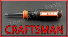 CRAFTSMAN HAND TOOLS 7-1/2" Long 1/4 socket nut driver extension spinner handle
