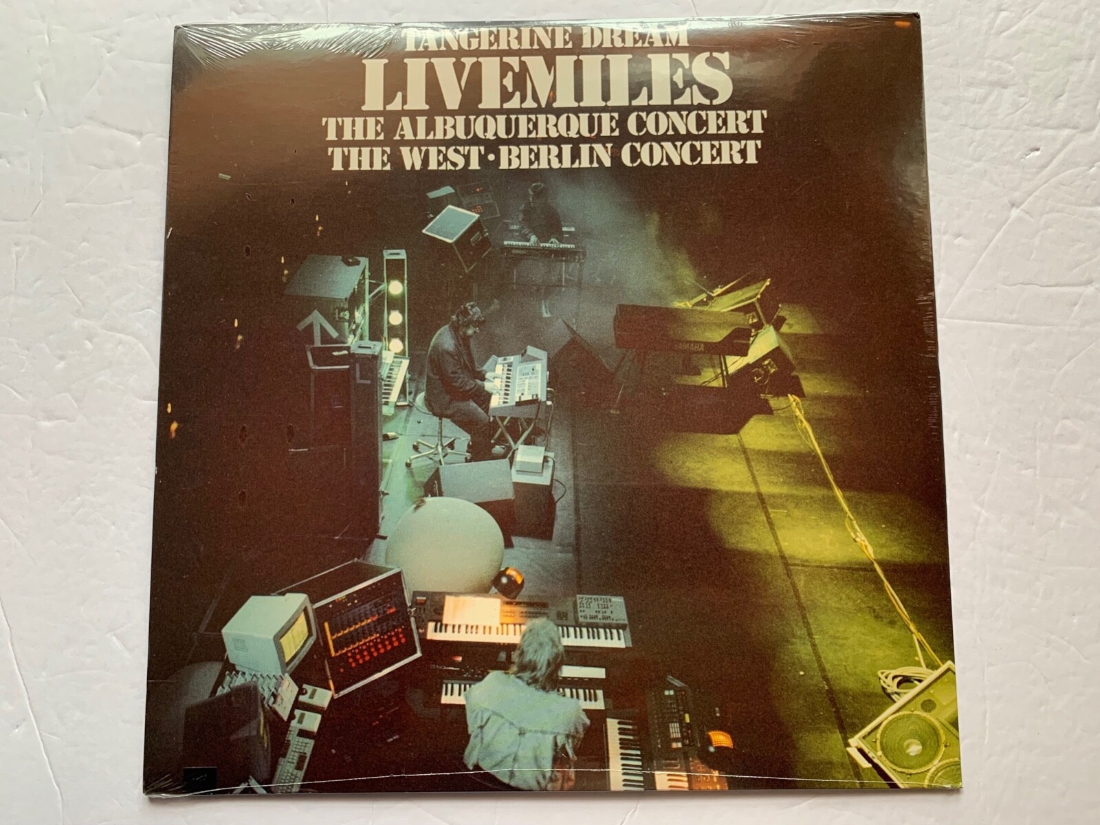 Tangerine Dream Livemiles( Vinyl LP),1988 Caroline Records Original