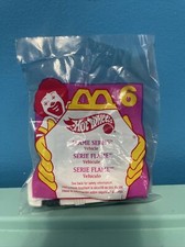 1995 HOT WHEELS MCDONALDS FLAME SERIES  6 NEVER OPENED NIP