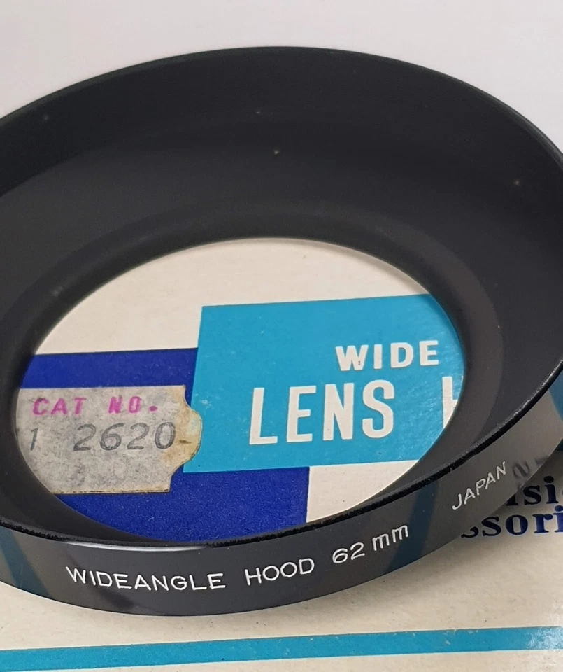 Parasol de metal gran angular de 62 mm parasol atornillable Japón 62 mm E62 E-62 alto Qlt Foto 2 de 4