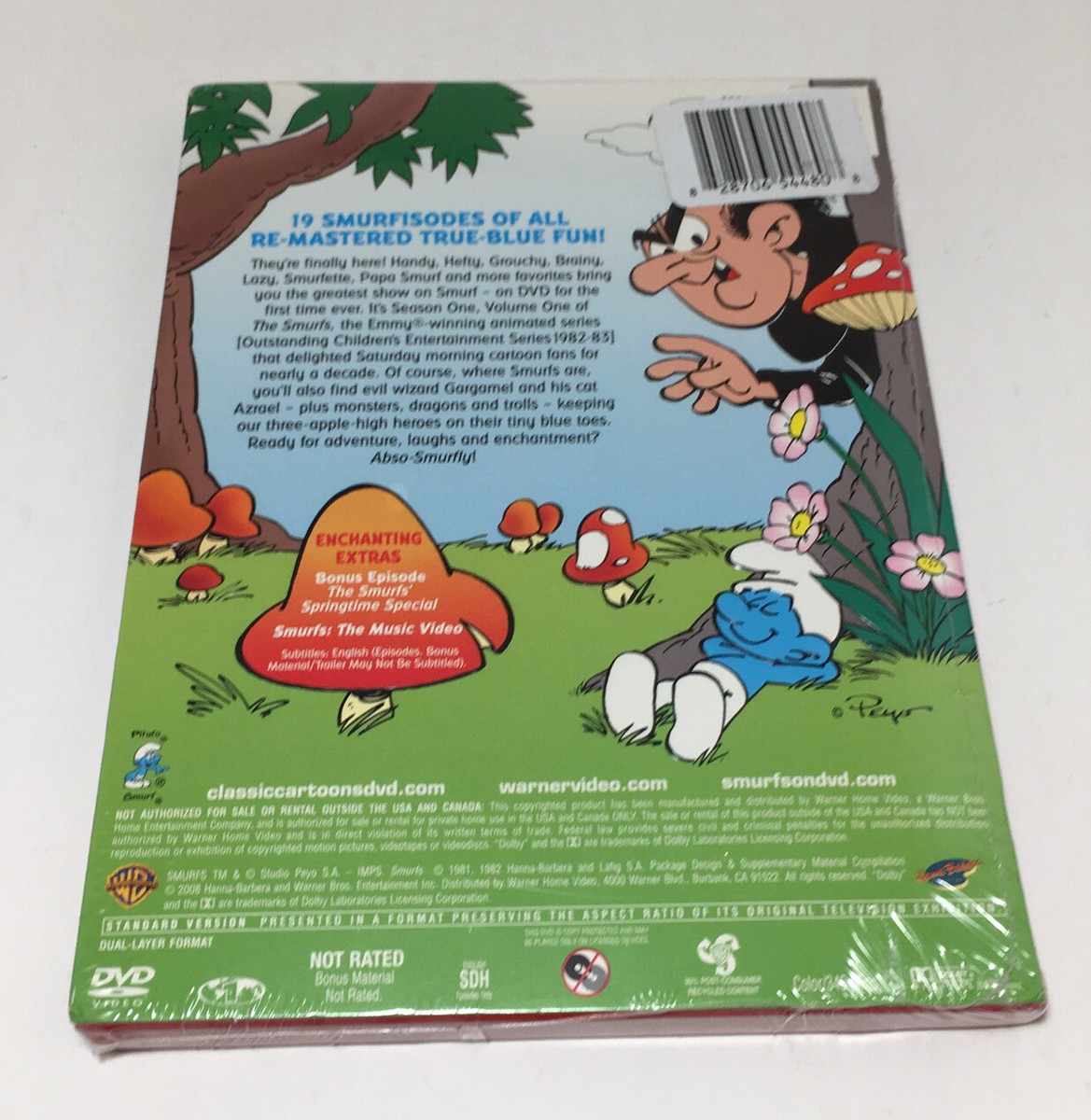 The Smurfs Season 1 Volume 1 DVD 2008 2-Disc Set New Sealed | eBay