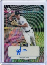 2023 Leaf Perfect Game Showcase Color Blast Wave Gabe Fraser Auto 1/1