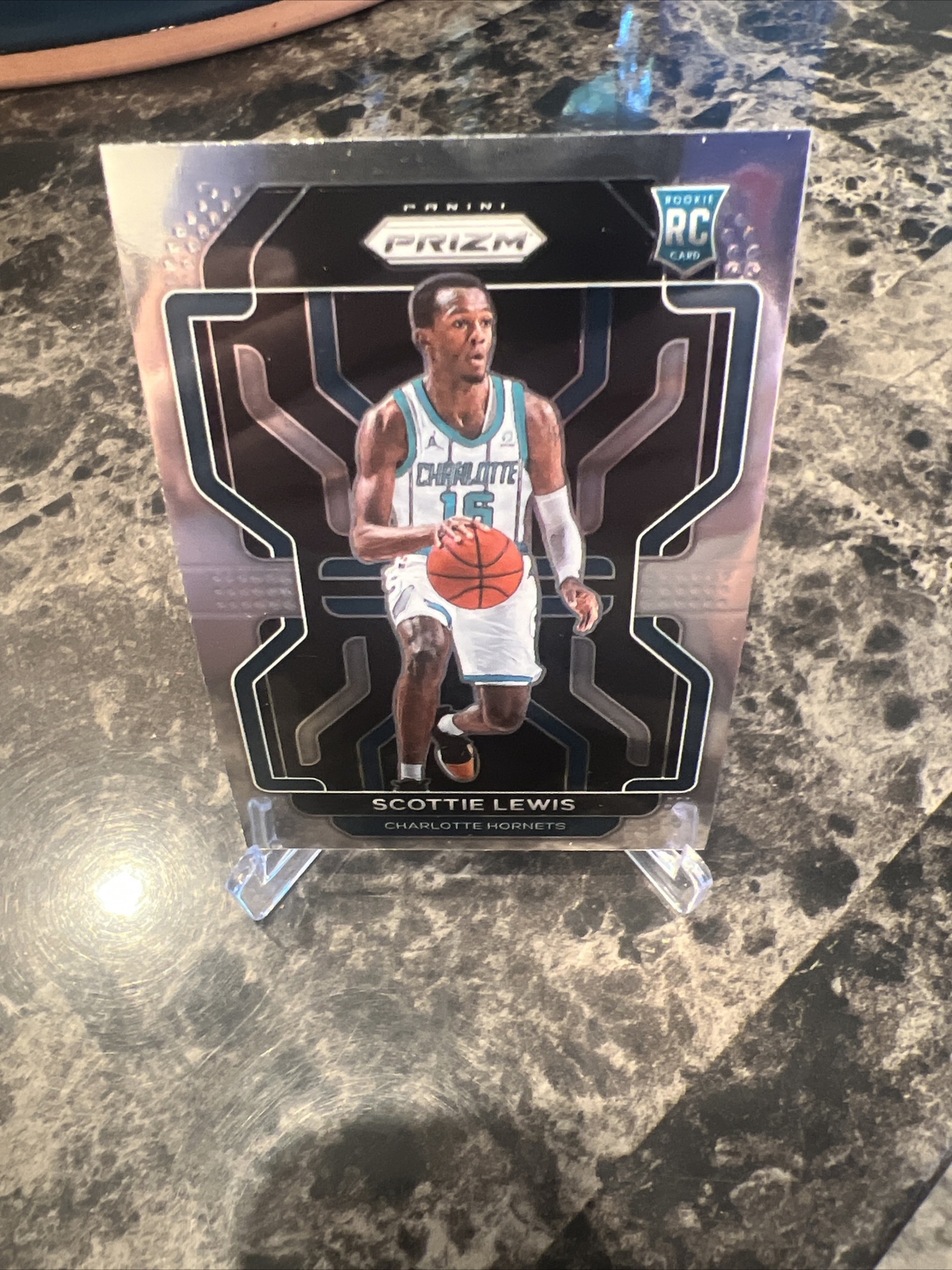 2021-22 Panini Prizm Scottie Lewis Rookie RC Card #287 Charlotte Hornets