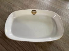 Transamerica Airlines Tray Dish First Class In-Flight Dining Vintage 1980s