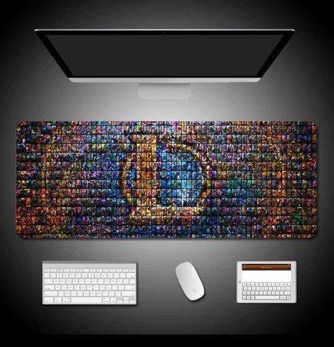 League of Legends Mouse Keyboard Pad.800MMx300MMx3MM+//31inch/11.5in.