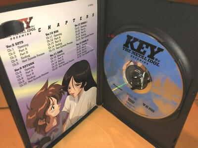 KEY THE L IDOL DVD　キイ THE L IDOL Key: The Metal Idol Vols. 1-8 VHS – Orbit DVD