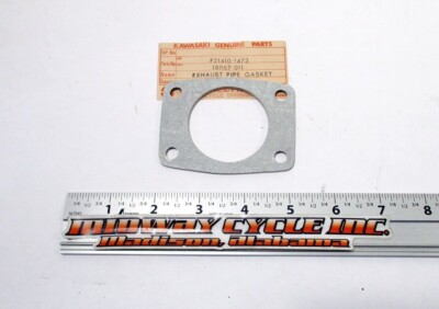 d.year 専用 NEW NOS OEM KAWASAKI EXHAUST PIPE HOLDER GASKET 18067-011 F2 F4 F