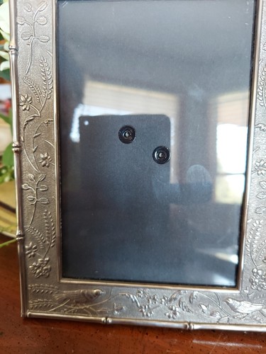 Godinger Silver-Plated Photo Frame 5.75" x 3.75" Birds & Flowers - Picture 3 of 10