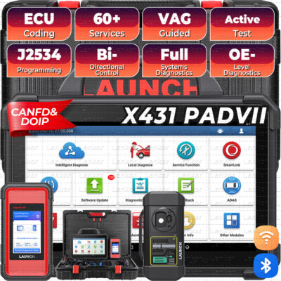 LAUNCH X431 PAD 7 X-PROG3 OBD2 Car Diagnostic Scanner Tool IMMO Key Programming