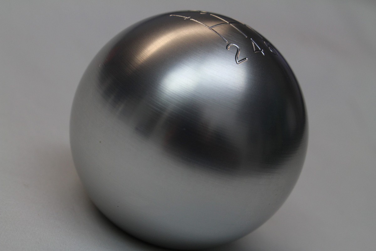 Hawks Third Generation Billet Aluminum Shift Knob – Black, 2.25", For Camaro/Firebird 6-Speed Manual