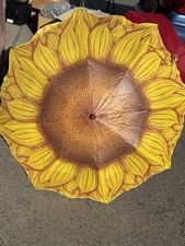 Vintage Sunflower Umbrella