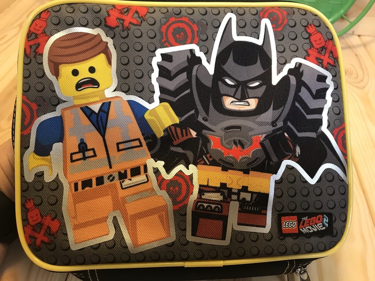 Insulated Lunchbox Lego Movie Compartment Lunch Bag Lego Movie