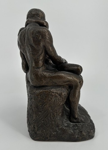 The Kiss Auguste Rodin Sculpture Statue Replica Reproduction Porcelain 12" Read* - Picture 5 of 10