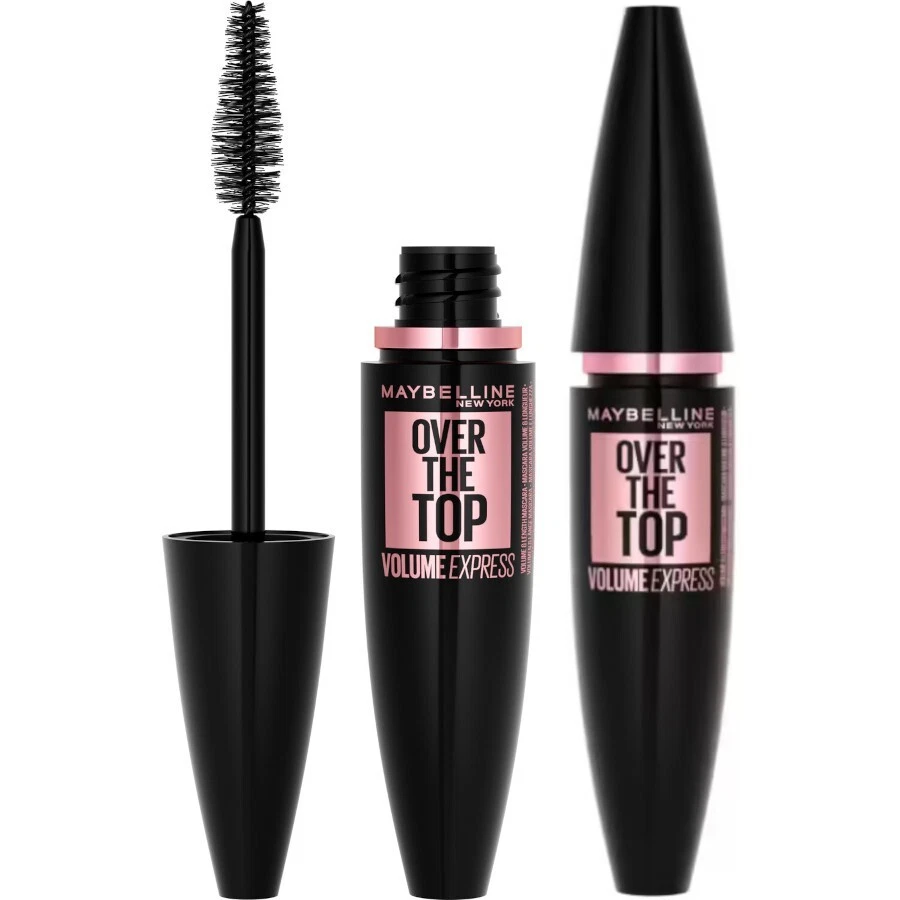 Maybelline Over The Top Volume Express Mascara 01 BLACK 8.7ml - Brand New
