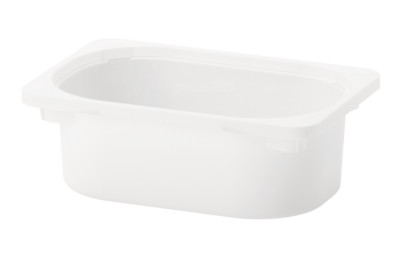 IKEA TROFAST Aufbewahrungsbox, weiß, 20x30x10 cm / 7 3/4'' x 11 3/4'' x 4'' Neu