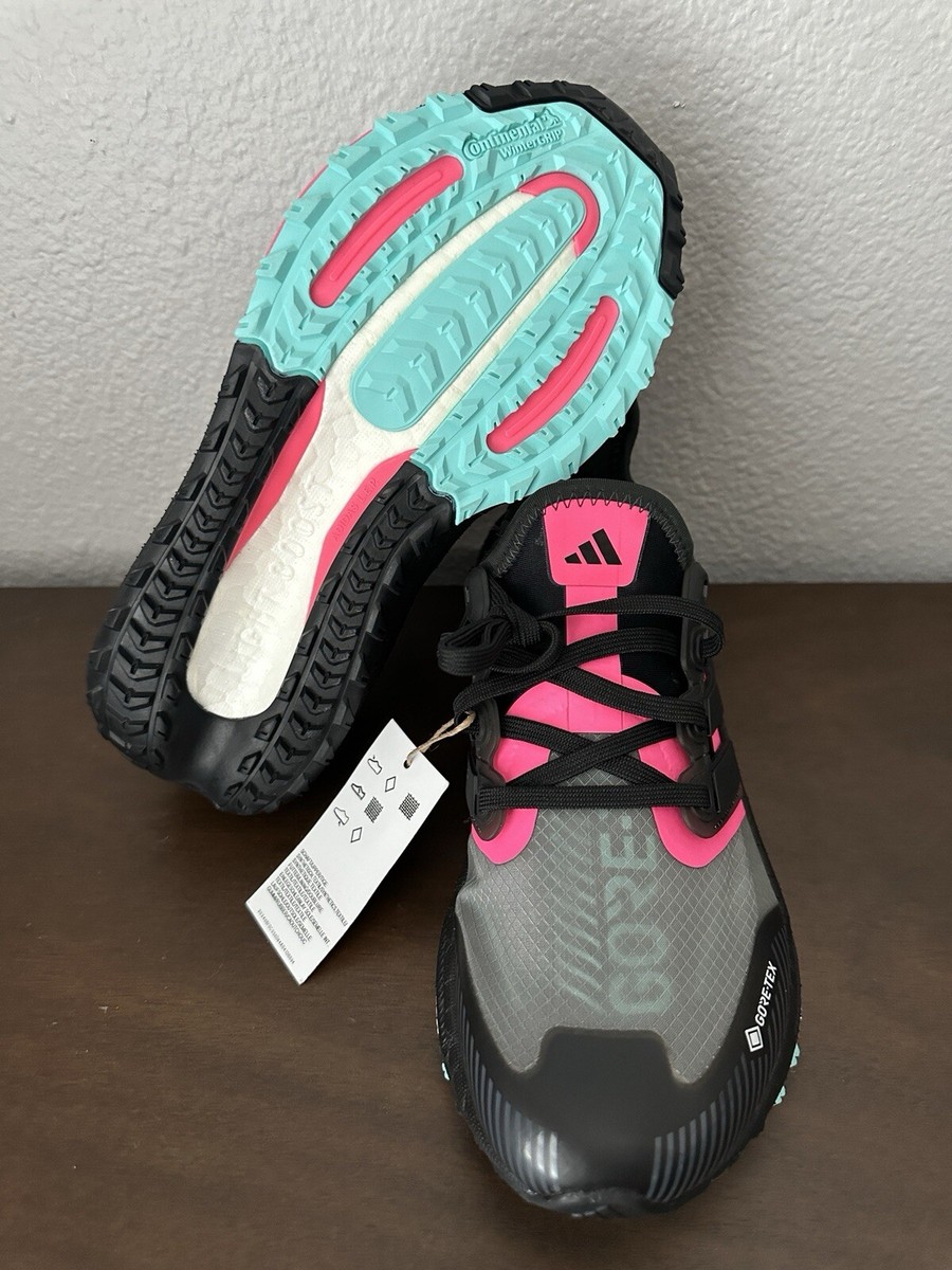 Adidas Ultraboost Light Gore-Tex Running Shoes Black Pink HP6403