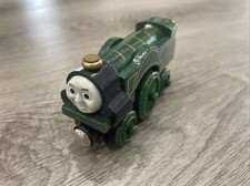 Thomas  Friends Emily Engine Wooden Railway Gullane Learning Curve 2003 Green