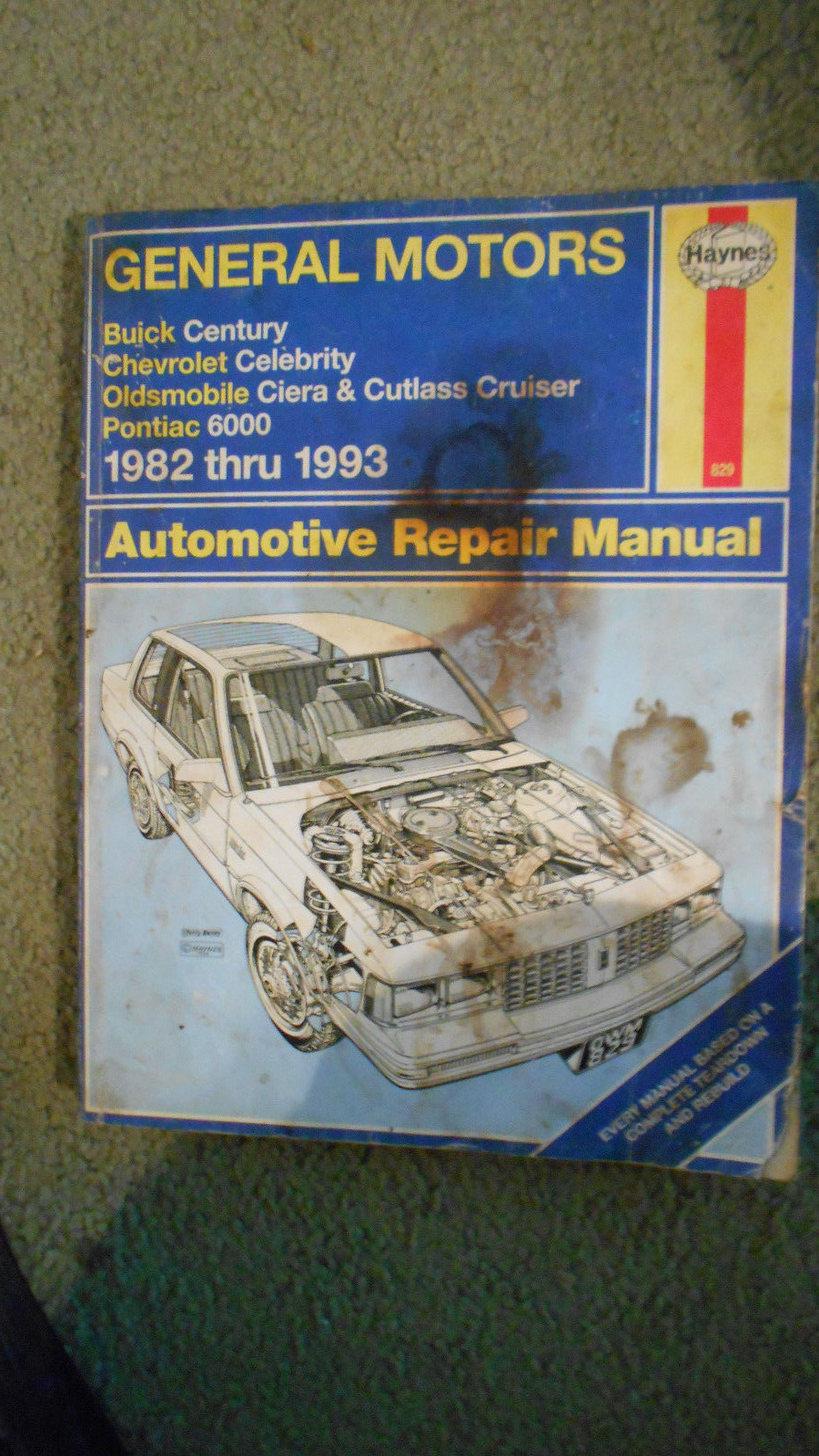 Automobile Repair Manuals: General Motors A-Cars 1993 by J. H. Haynes,  Gradon Mechtal and Larry Warren (1986, Paperback) | eBay