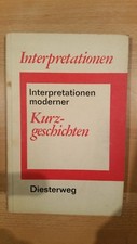 Interpretationen moderner Kurzgeschichten, Diesterweg Verlag