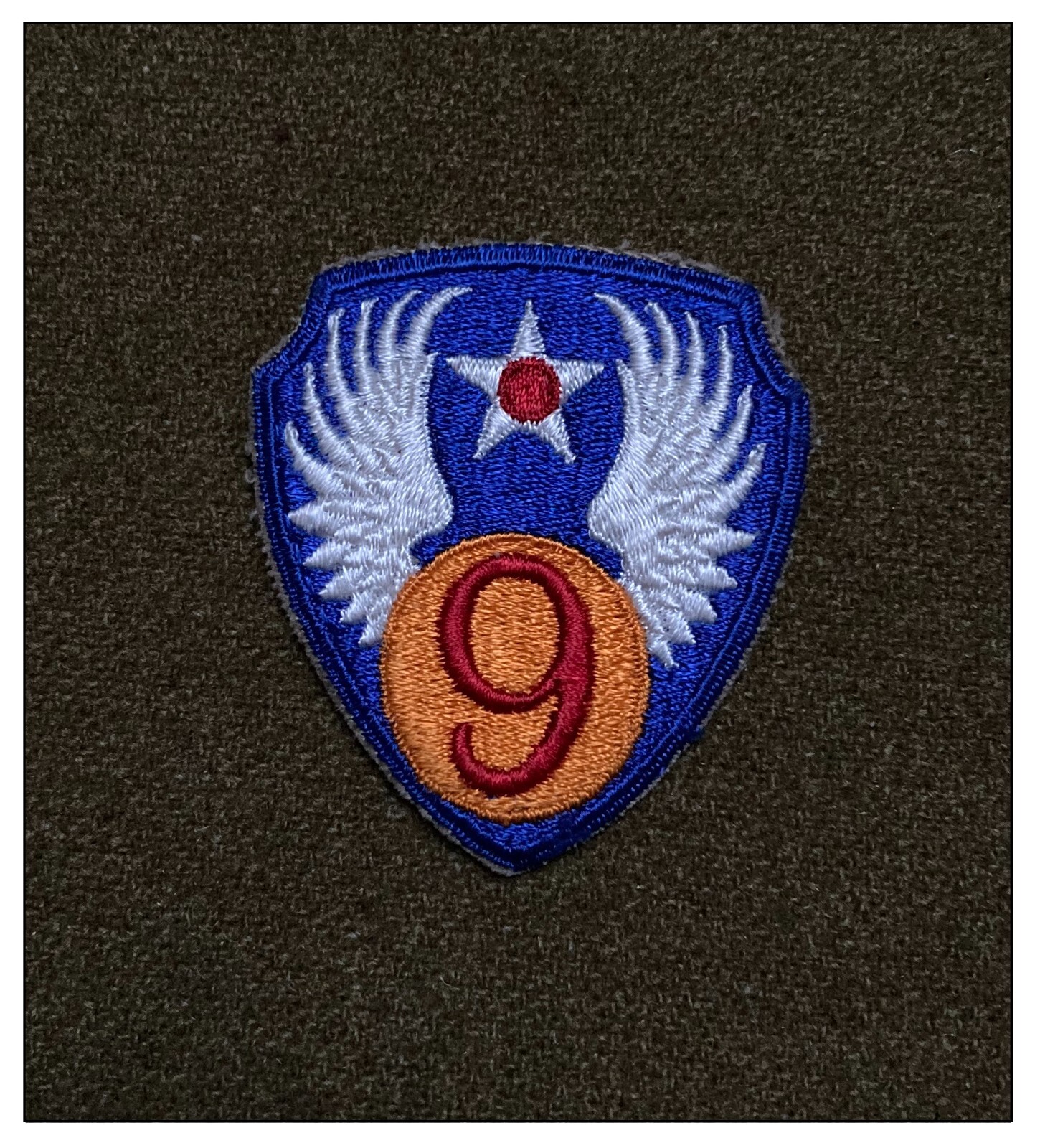 US ww2 Patch 9th AAF Pilote insigne Normandie dday Utah para veste ...