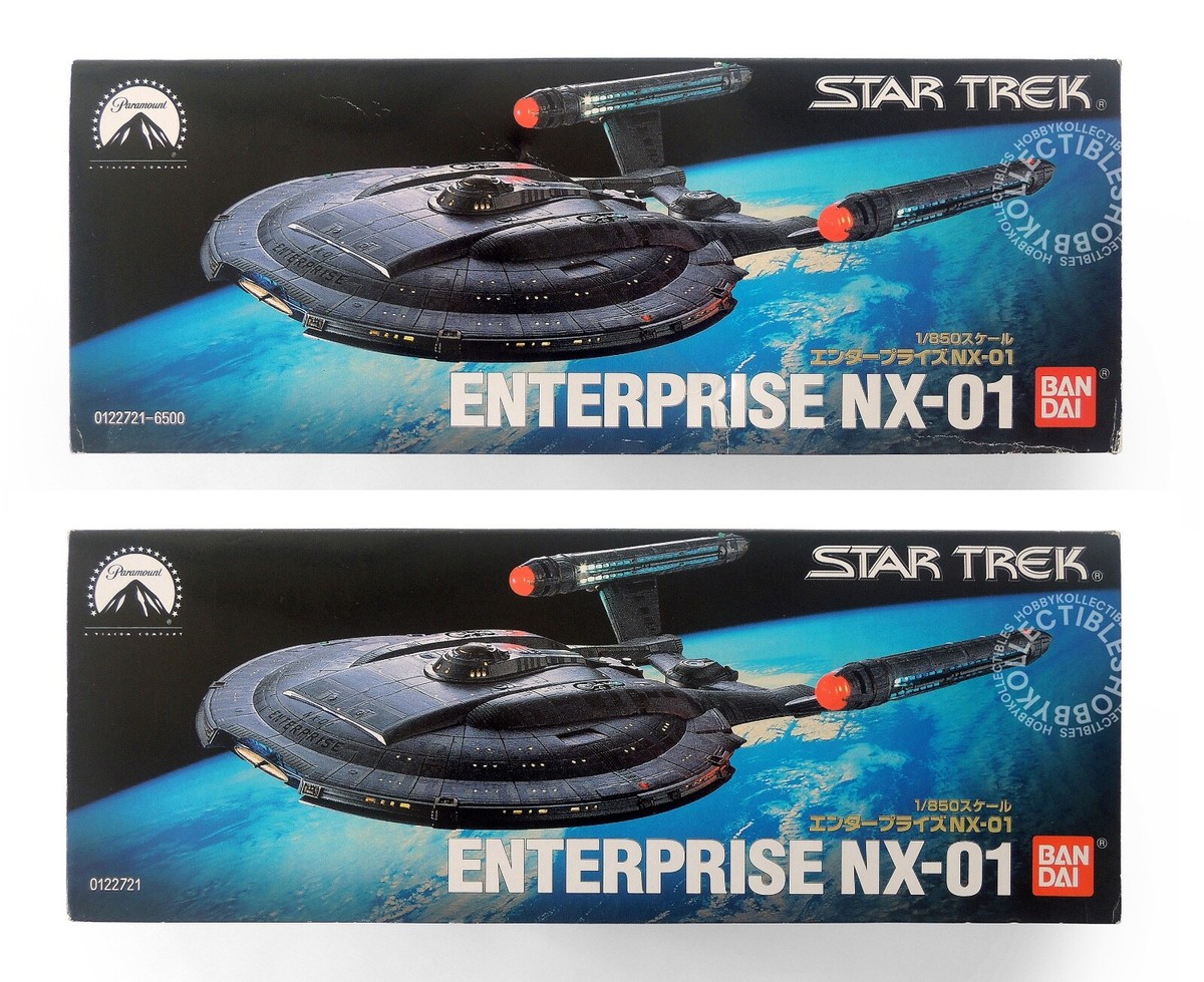 Bandai Star Trek 1/850 Enterprise NX-01 Pre-Painted Parts w