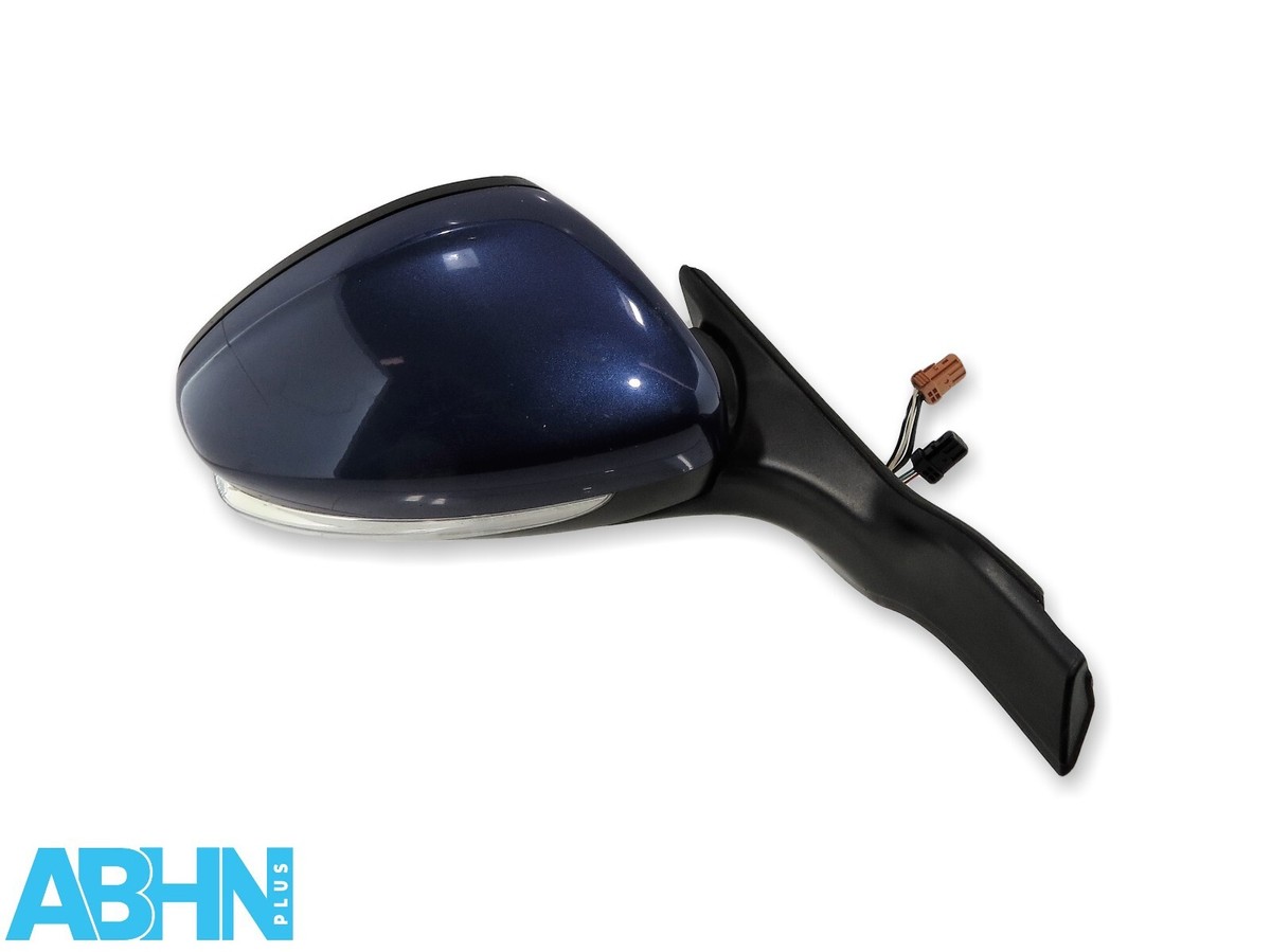 プジョー208 ドアミラー Peugeot 208 MK1 (12-18) Right Side Manual Folding Door Mirror Dark