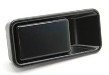 NEW Black Outside Exterior Door Handle LH / FOR 87-06 JEEP YJ TJ w/Half Doors