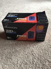 41 Imation 2HD IBM formatted diskettes Open Box