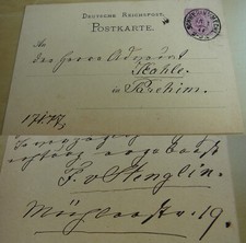 Nobility: PK Schwerin 1877, Frieda von Stenglin, born by PRESSENTIN (1815-1898)