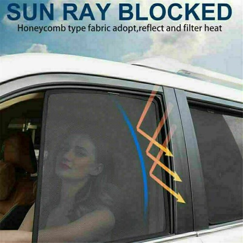 Parasol Ventanas Protector Rayos UV Bloque Malla Privacidad Visera Para Peugeot 5008 - Imagen 2 de 10
